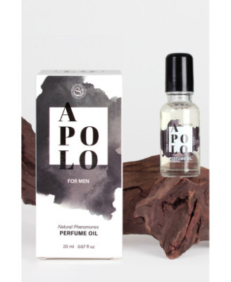 Huile parfumée Roll-on aux phéromones Apolo pour homme 